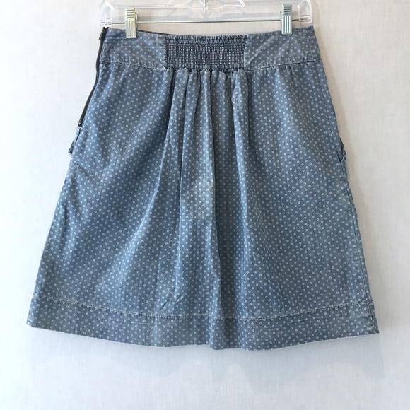 Anthropologie Size 6 Holding Horses denim skirt - Picture 8 of 8